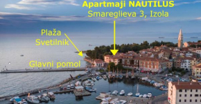 Apartments Nautilus, nearby beach Svetilnik